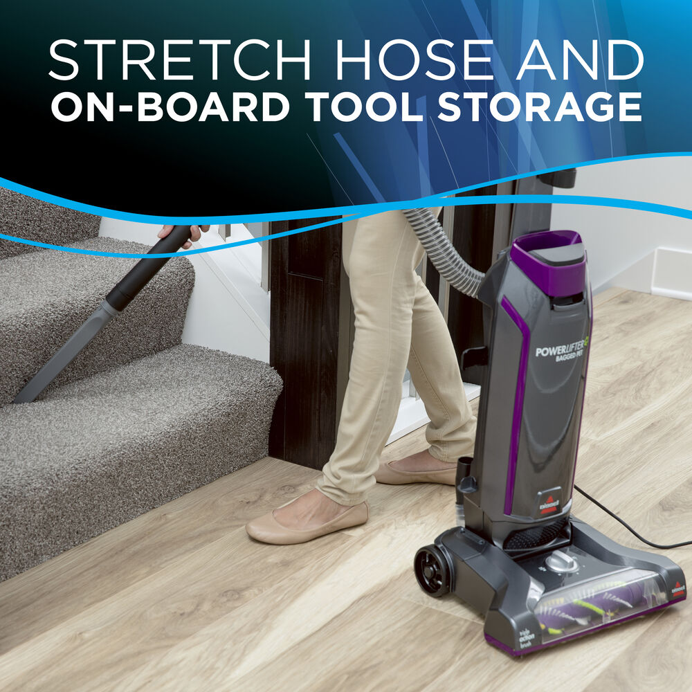 Powerlifter™ Pet Bagged Vacuum 2019 BISSELL® Vacuuming